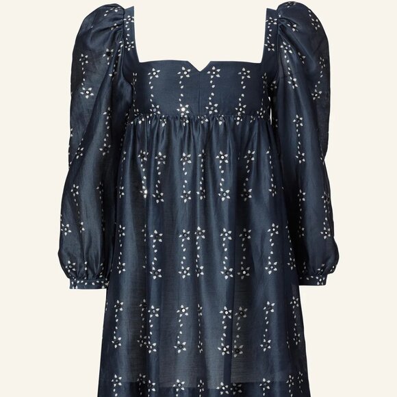 Alix of Bohemia Christina Black Bloom Dress - Picture 9 of 10